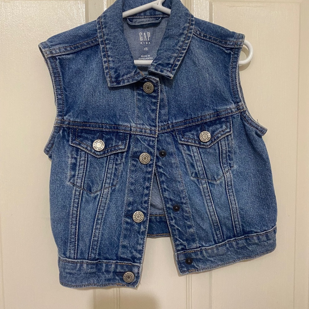 GAP jean vest